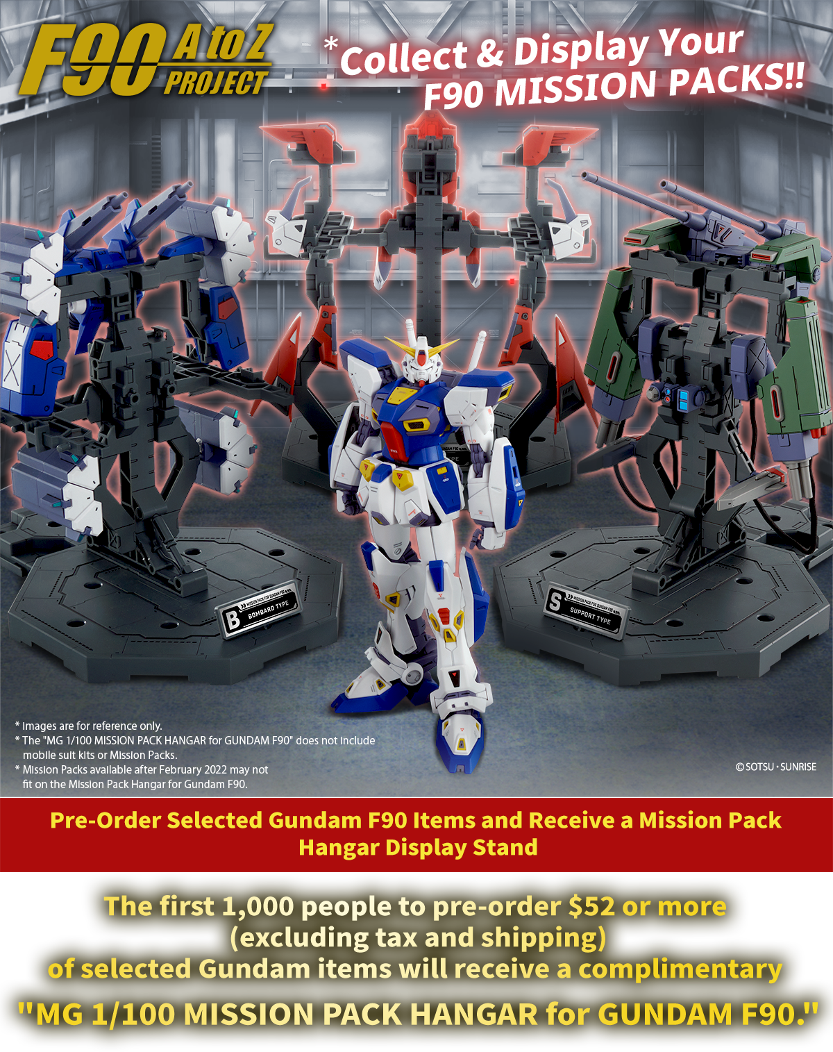 Collect & Display Your F90 MISSION PACKS!!