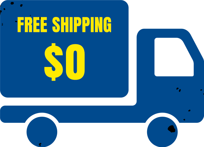 FREE SHIPPING $0