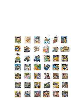 DRAGON BALL Sticker set