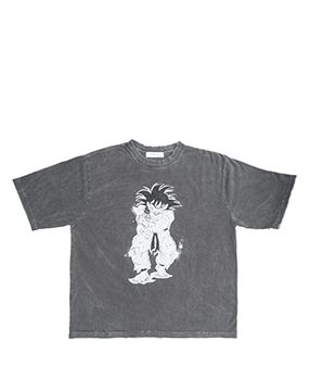 DRAGON BALL Damaged T-shirt (Damaged T-shirt (Size : L / XL))