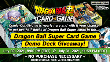 Dragon Ball Super Card Game Demo Deck Giveaway!