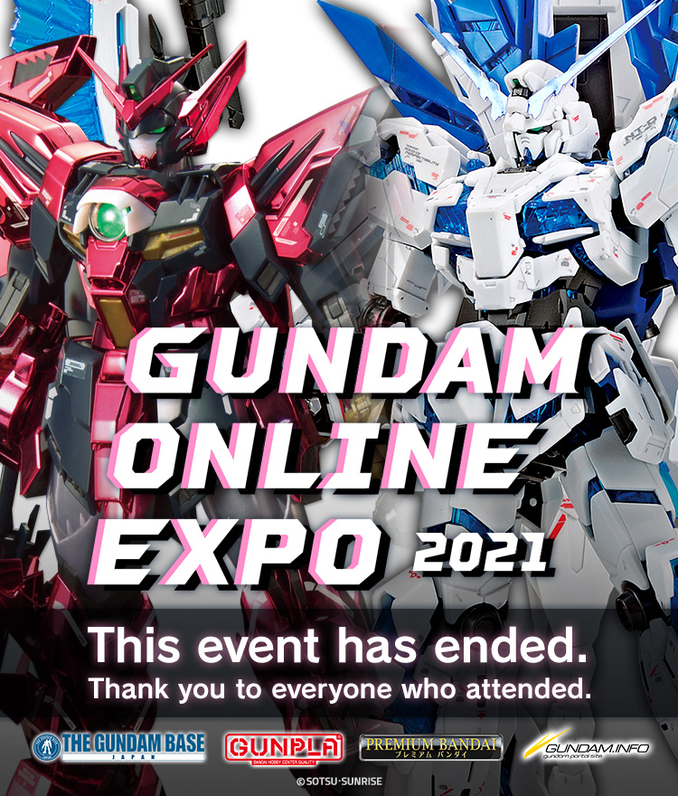 Gundam Online Expo Exclusive Gunpla!