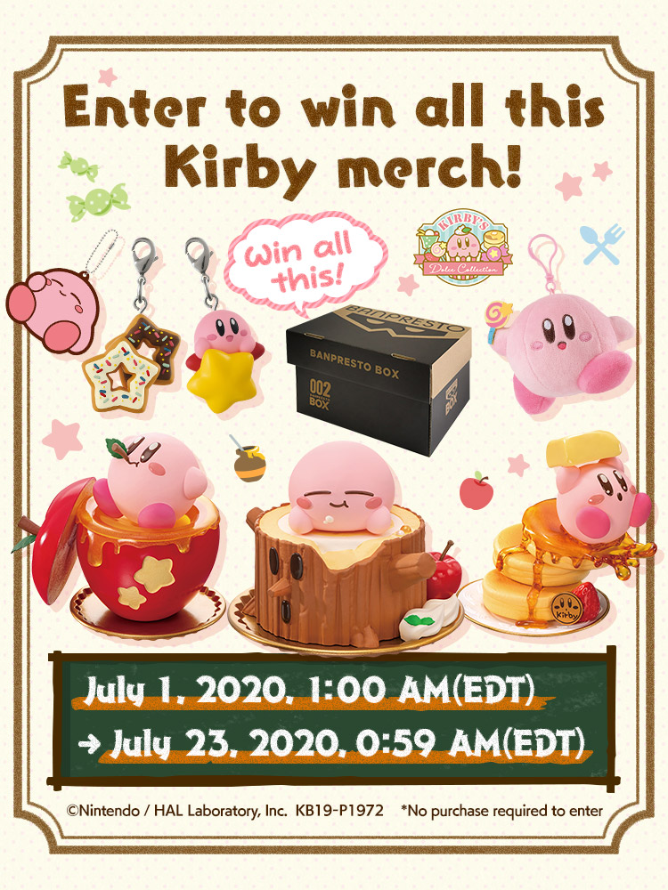 Enter to win all this Kirby merch!