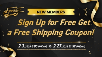 New Members Campaign FREE SHIPPING!