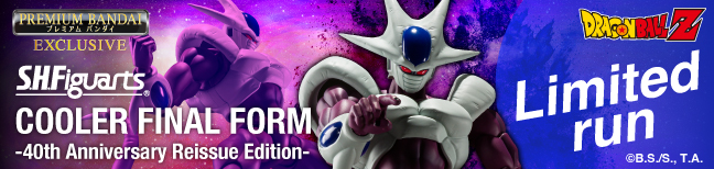 banner of ”S.H.Figuarts COOLER FINAL FORM -40th Anniversary Reissue Edition-”