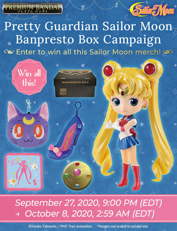 Enter to win all this Sailor Moon merch!