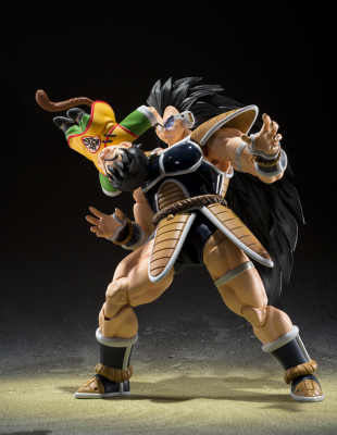 Raditz and Kid Son Gohan Figure